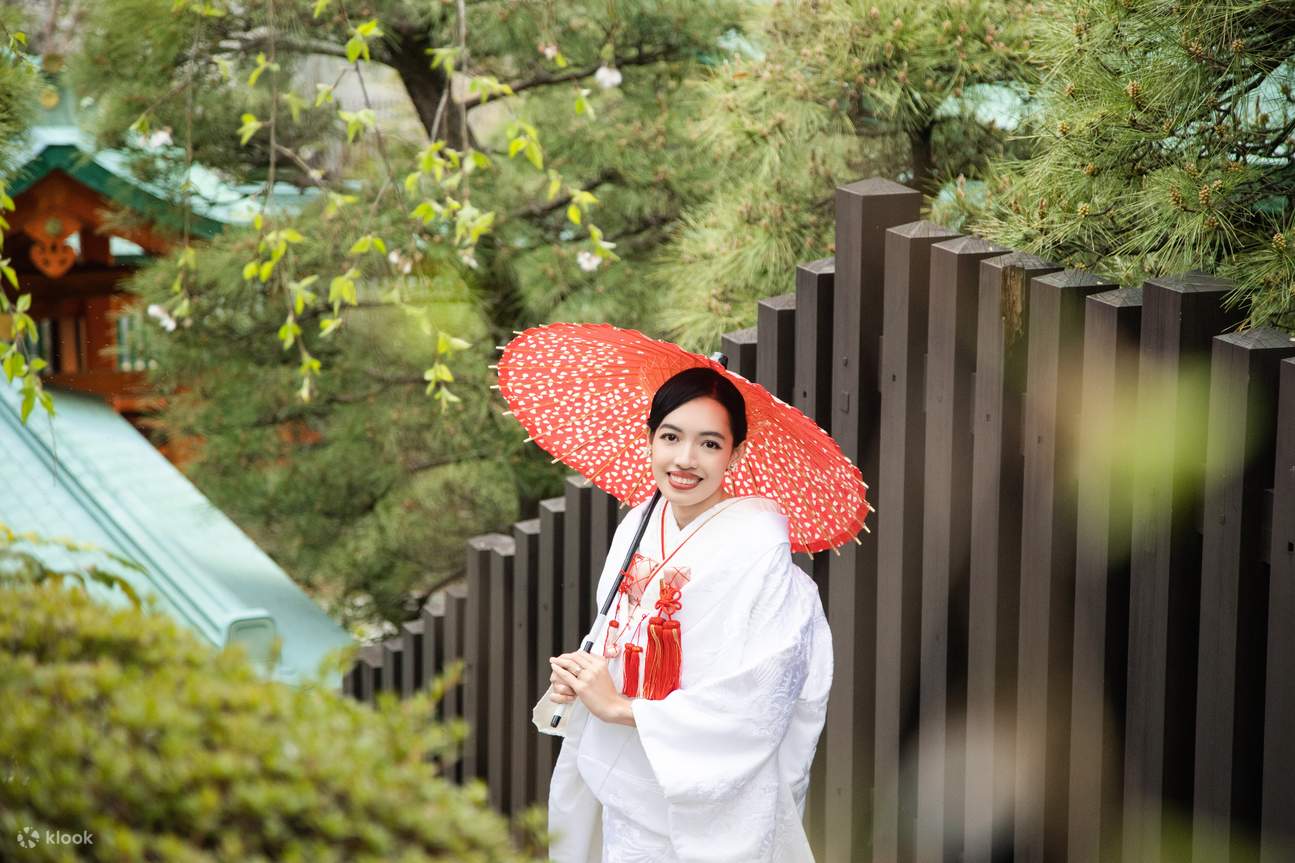 Tokio: Tour fotográfico de bodas con 3 ubicaciones y estilismo profesional